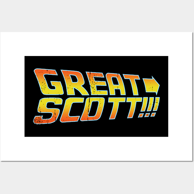 Great Scott! Wall Art by nickbeta